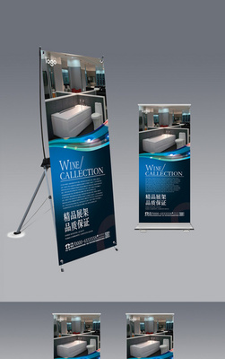 建材裝飾城X展架紙制品的優勢與應用